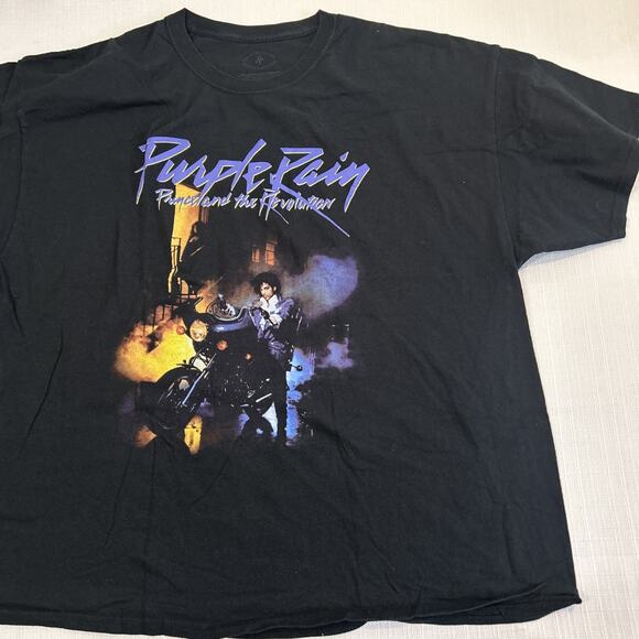 Prince and the Revolution Purple Rain T-Shirt 3XL Black - Picture 1 of 5